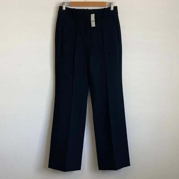 J. Crew Women's Natalia pant in four-season stretch Size 4 Black - Picture 2 of 6